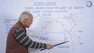 ELNino amp LaNina Episode In English  By SS Ojha  Geography Lectures [upl. by Akcirderf]