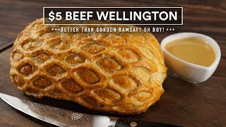 Can SOUS VIDE make a 5 BEEF WELLINGTON better than Gordon Ramsay [upl. by Dunlavy]