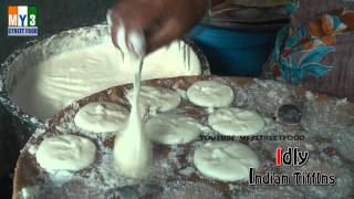 IDLI INDIAN FAMOUS TIFFINS  Rajahmundry Street Foods  ANDHRA STREET FOOD [upl. by Akisej]