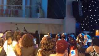 OLAMIDE PERFORMS AT LEKKI WIVES UK PREMIERE [upl. by Aitercal]