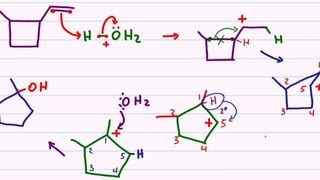 Hydride Shift Ring Expansion Carbocation Rearrangement ALL IN ONE Example [upl. by Murphy474]