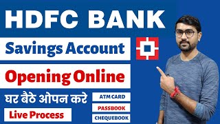 Hdfc Bank Account Opening Online 2024  How To Open Savings Account In Hdfc Bank Online [upl. by Akimihs]