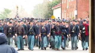 Civil War Reenactment  150th Anniversary of the Battle of Fredericksburg [upl. by Bortman554]