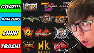 THE BEST FIGHTING GAME TIER LIST OF 2023 [upl. by Lainad]