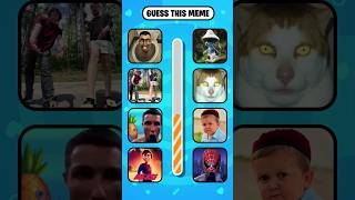 Guess The Meme Smurf Cat Skibidi Hasbulla Ronaldo Siu Buckle my Shoe funny guess meme quiz [upl. by Kean]