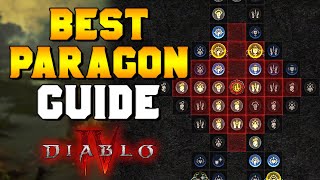 THE BEST GUIDE to Spending Paragon Points in Diablo 4 [upl. by Torrlow563]