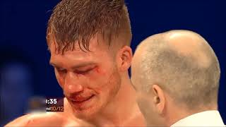 Nick Blackwell Beaten Badly  CHRIS EUBANK JR vs NICK BLACKWELL Highlights [upl. by Ahsinhoj679]