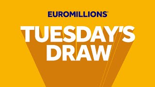 The National Lottery EuroMillions draw results from Tuesday 09 April 2024 [upl. by Kcinom]