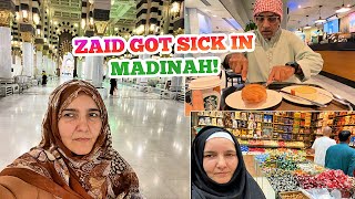 ZAID GOT SICK IN MADINAH [upl. by Shipley]