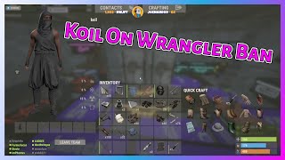 Koil On Wrangler Being Fired From The PD  NoPixel GTA RP [upl. by Faludi919]