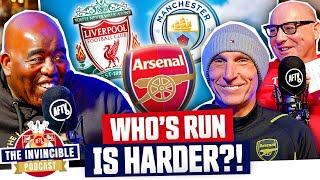 Arsenal Liverpool amp City’s Run In’s Compared  The Invincible Podcast [upl. by Nosnor]