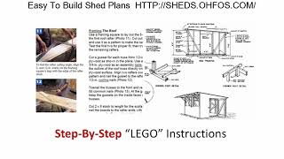 Building A Shed Next To A Fence [upl. by Letti]