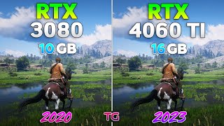 RTX 4060 Ti 16GB vs RTX 3080 10GB  Test in 8 Games  DLSS3 [upl. by Anikram778]