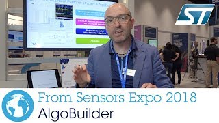 Sensors Expo 2018 AlgoBuilder [upl. by Wiebmer425]