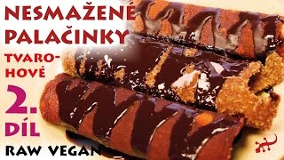 Zdravé nesmažené palačinky – 2 část – živý recept [upl. by Vincents]