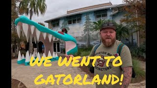 We Went To Gatorland aligator fun music family vacation [upl. by Suivatnad242]