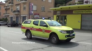 Passaggio Mitsubishi L200 Soccorso Alpino Varese In Sirena [upl. by Bowes]