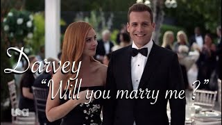 Donna and Harvey  quot Will you marry me  quot Engagement  SUITS 9x10 Darvey [upl. by Dorothee]