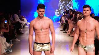 Mister Triple X Miami Swim Week 2019 Art Hearts Fashion [upl. by Normac]