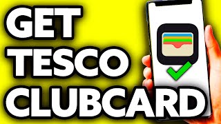 How To Get Tesco Clubcard on Apple Wallet EASY [upl. by Odicalp]