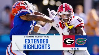 No 1 Georgia vs Florida Extended Highlights  CBS Sports [upl. by Moon665]