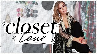 O QUE TENHO NO MEU ROUPEIRO  CLOSET TOUR ✨ Inês Rochinha [upl. by Anuaik]