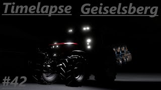 LS22 Timelapse Geiselsberg 42 Äckern mit dem Massey Ferguson 6718s [upl. by Halyk]