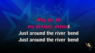 Just Around The Riverbend  Pocahontas Judy Kuhn KARAOKE [upl. by Tiff]