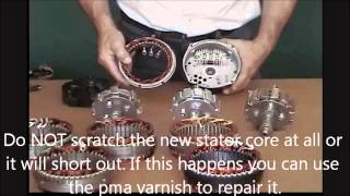 How to Build a Permanent Magnet Alternator PMA  Missouri Wind and Solar [upl. by Assertal]