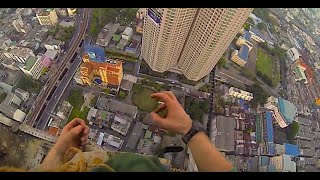 Uncharted 5 Parkour POV In Real Life ABANDONED Ghost Tower [upl. by Reni]