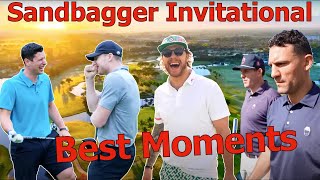 Best Moments from the Sandbagger Invitationals [upl. by Nalrah]