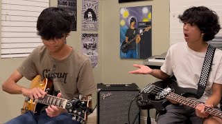 Reapers by Muse  Guitar amp Bass cover [upl. by Windham]