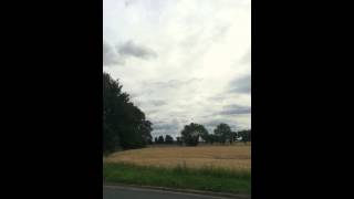 Vulcan XH558 over my house in Howden after Elvington air show nearly missed it [upl. by Kwasi]