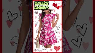 TENDENCIAS VESTIDOS CASUALES DE MODA JUVENILES 2023 [upl. by Lam]