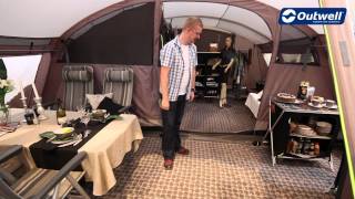 A tour of the Outwell Tennessee 5 tent [upl. by Schoenberg]