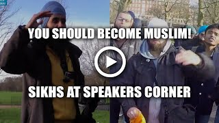 quotYou Sikhs should become Muslimquot Sikhs  Speakers Corner  Jan 2016 1 [upl. by Ardnod]