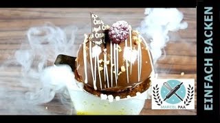 Schokoladenmousse Patisserie mit knusper und Trockeneis Effekt [upl. by Baugh49]