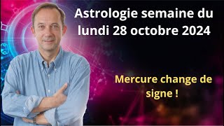 Horoscope semaine du lundi 28 octobre 2024 [upl. by Aiello891]