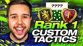 RANK 1 CUSTOM TACTICS amp FORMATIONS 🔥 FC 25 Ultimate Team [upl. by Kcirtapnaes71]