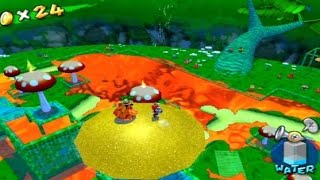 Super Mario Sunshine 100 Walkthrough  Part 24  Pianta Village 30 Blue Coins Complete Guide [upl. by Eux]