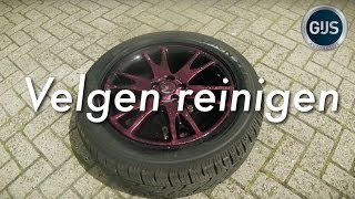 Hoe kan ik gemakkelijk en snel mijn velgen reinigen  GIJS Automotive [upl. by Honoria29]