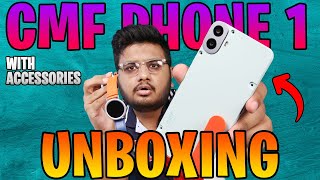 CMF Phone 1 Unboxing  The Craziest Phone Of 2024 [upl. by Eidua]