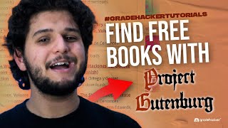 How To Use Project Gutenberg  Find Free Books [upl. by Lemire]