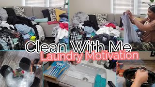 Clean with me 2023  Laundry Motivation  Quick Crockpot Meal  Restocking  Cleaning Motivation [upl. by Roswell]