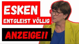 💥Top News💥  Esken entgleist völlig‼️ 🔥 Anzeige❗️ 😡 esken ukraine gold [upl. by Eletnahs]