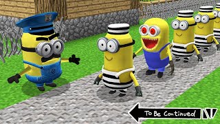 MINIONS Break OUT of PRISON in MINECRAFT Investigation Minion  Gameplay [upl. by Anikehs]