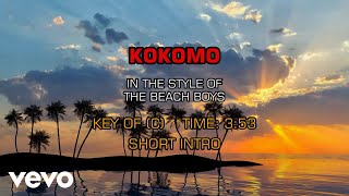 Beach Boys  Kokomo Karaoke [upl. by Hcelemile]