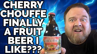 Cherry Chouffe Belgian Fruit Beer 8 Shocking Review [upl. by Ping]