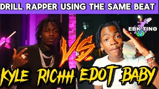 WHO DID IT BETTER NYC Drill Rappers Using The Same Beat Part 10 [upl. by Ellerahs]