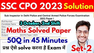 SSC CPO 2023 Shift Wise Normalisation 115 se ऊपर इतने candidates  ssc cpo expected cut off 2023 [upl. by Nanine]